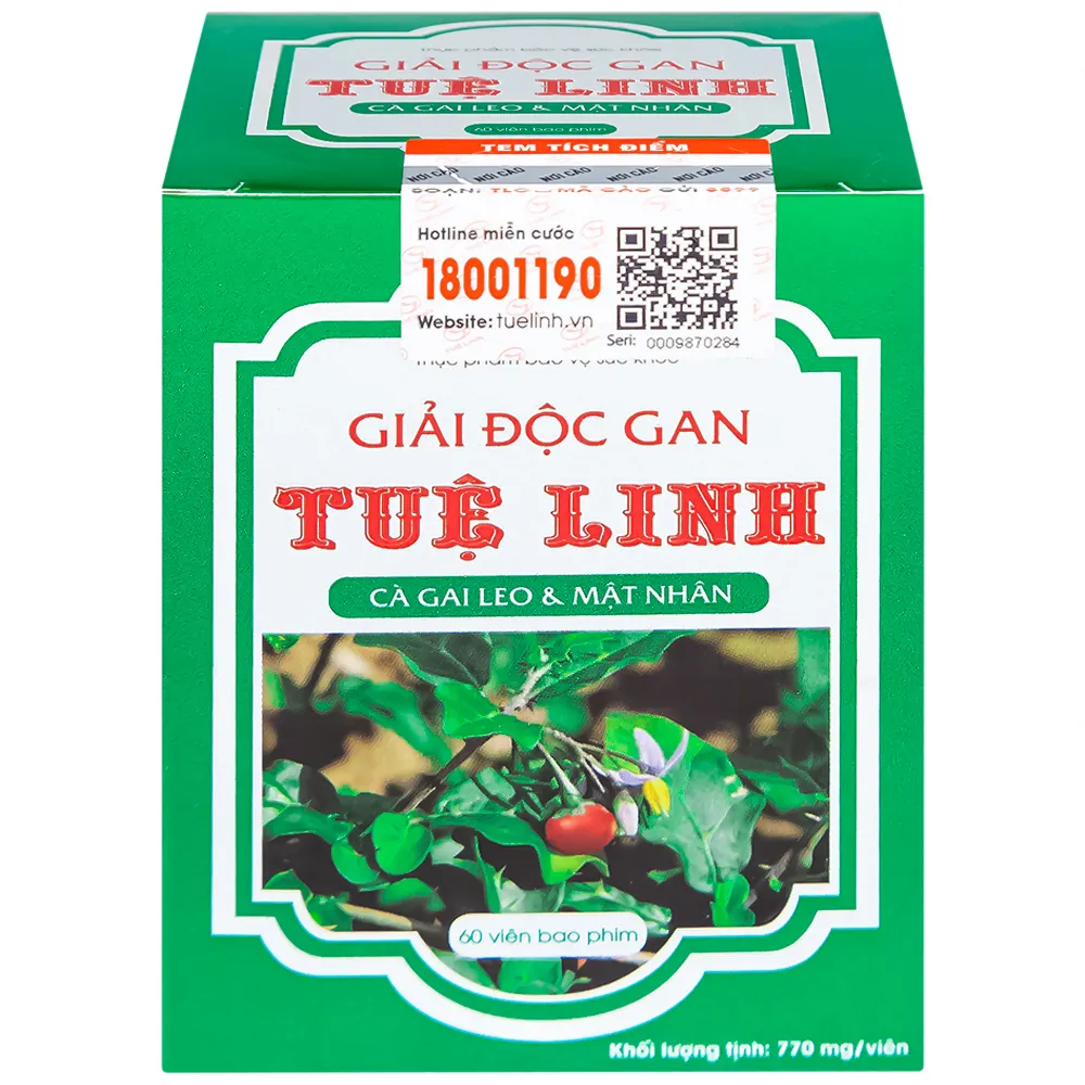 GIẢI ĐỘC GAN TUỆ LINH 60V 9
