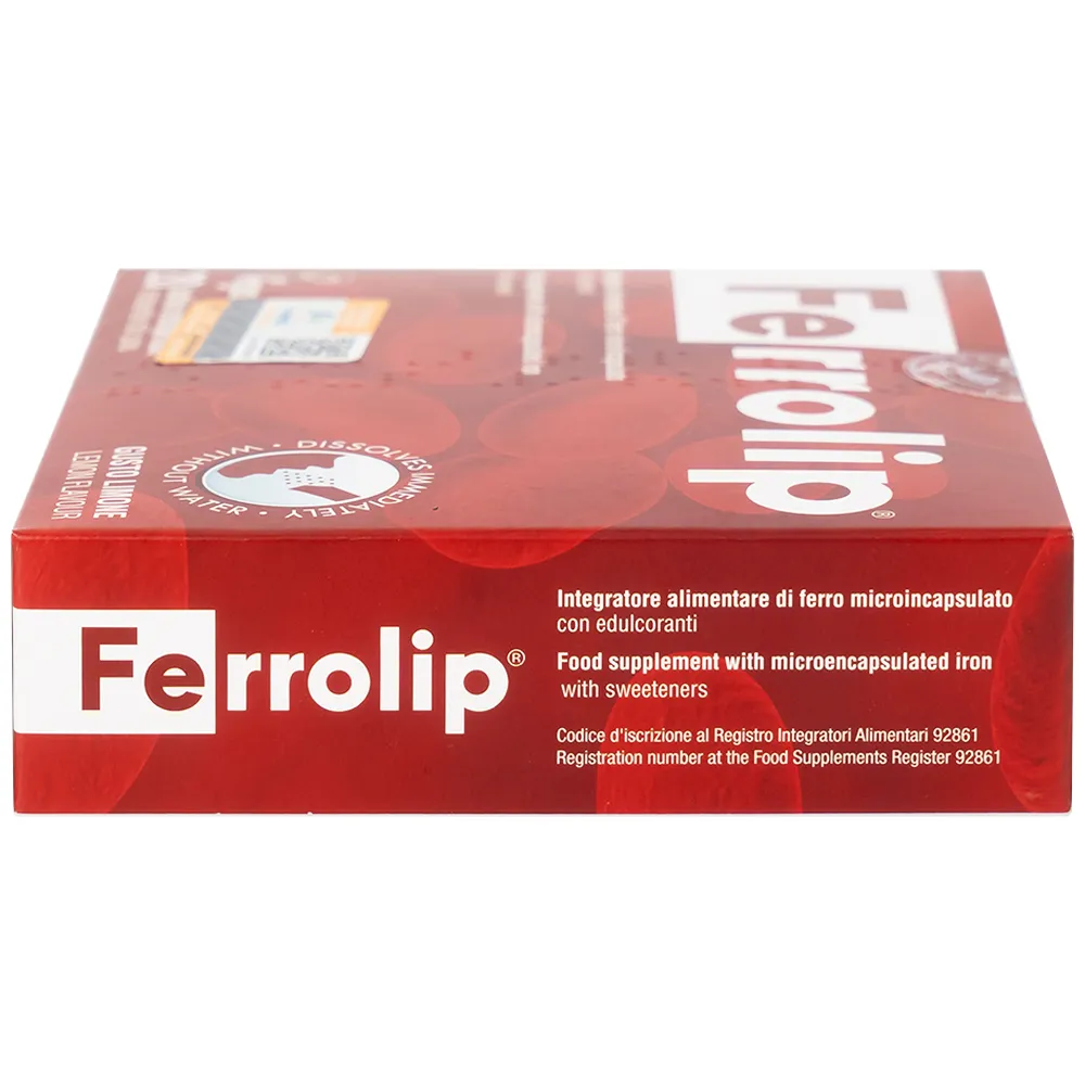 GIÚP BỔ SUNG SẮT FERROLIP UGA 20 GÓI 10