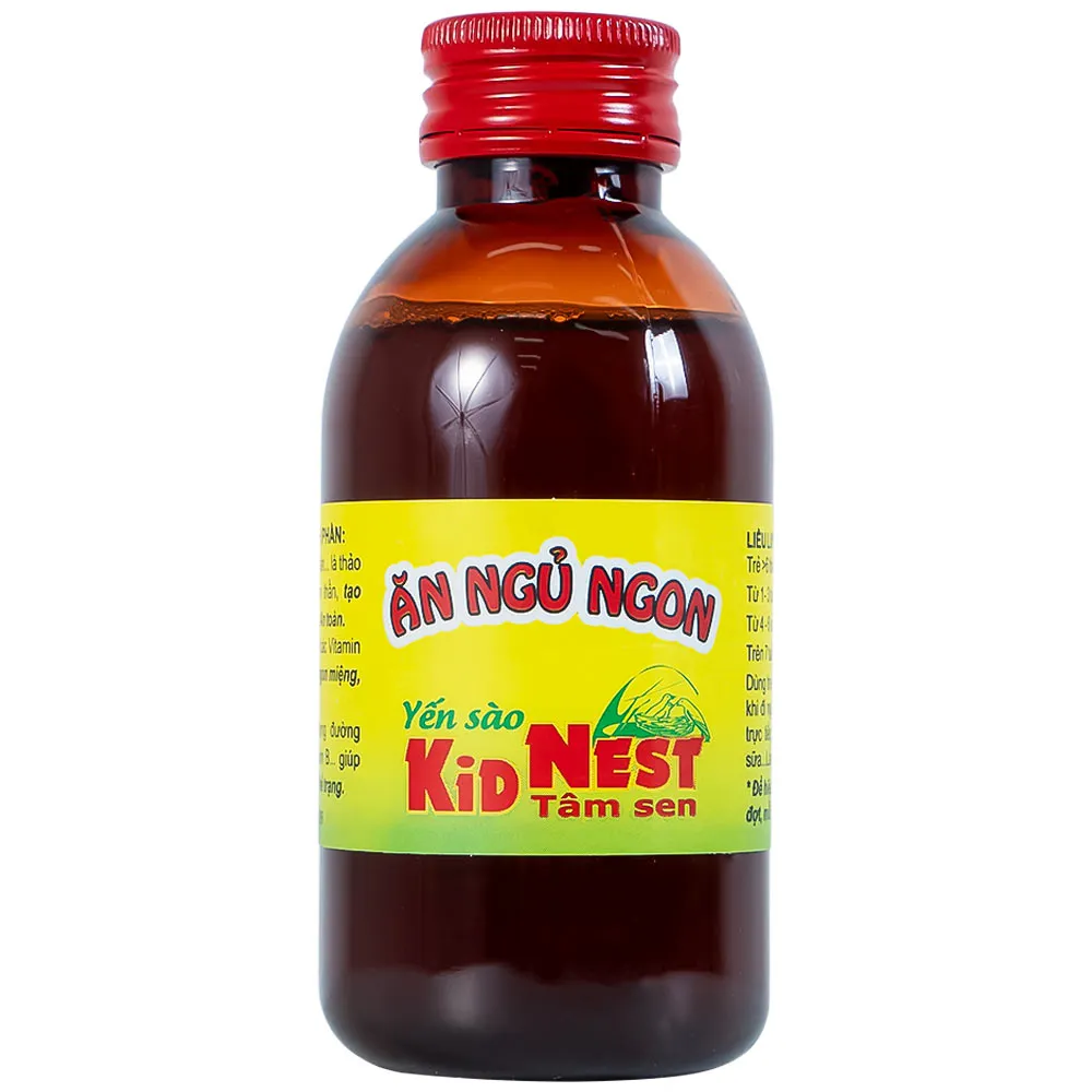GIÚP TRẺ ĂN NGỦ NGON YẾN SÀO KID NEST TÂM SEN GOOD HEALTH 150ML 9