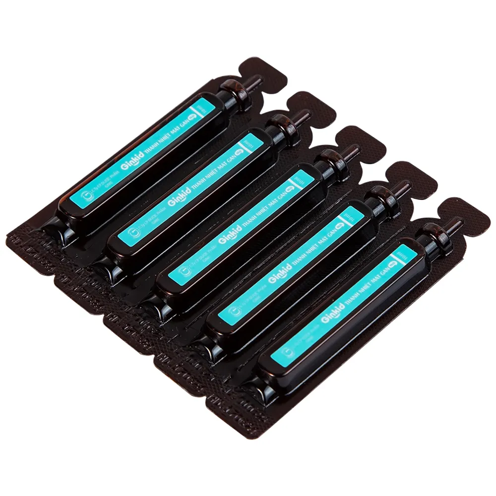 GINKID THANH NHIỆT MÁT GAN 4X5 ỐNG 10ML 7