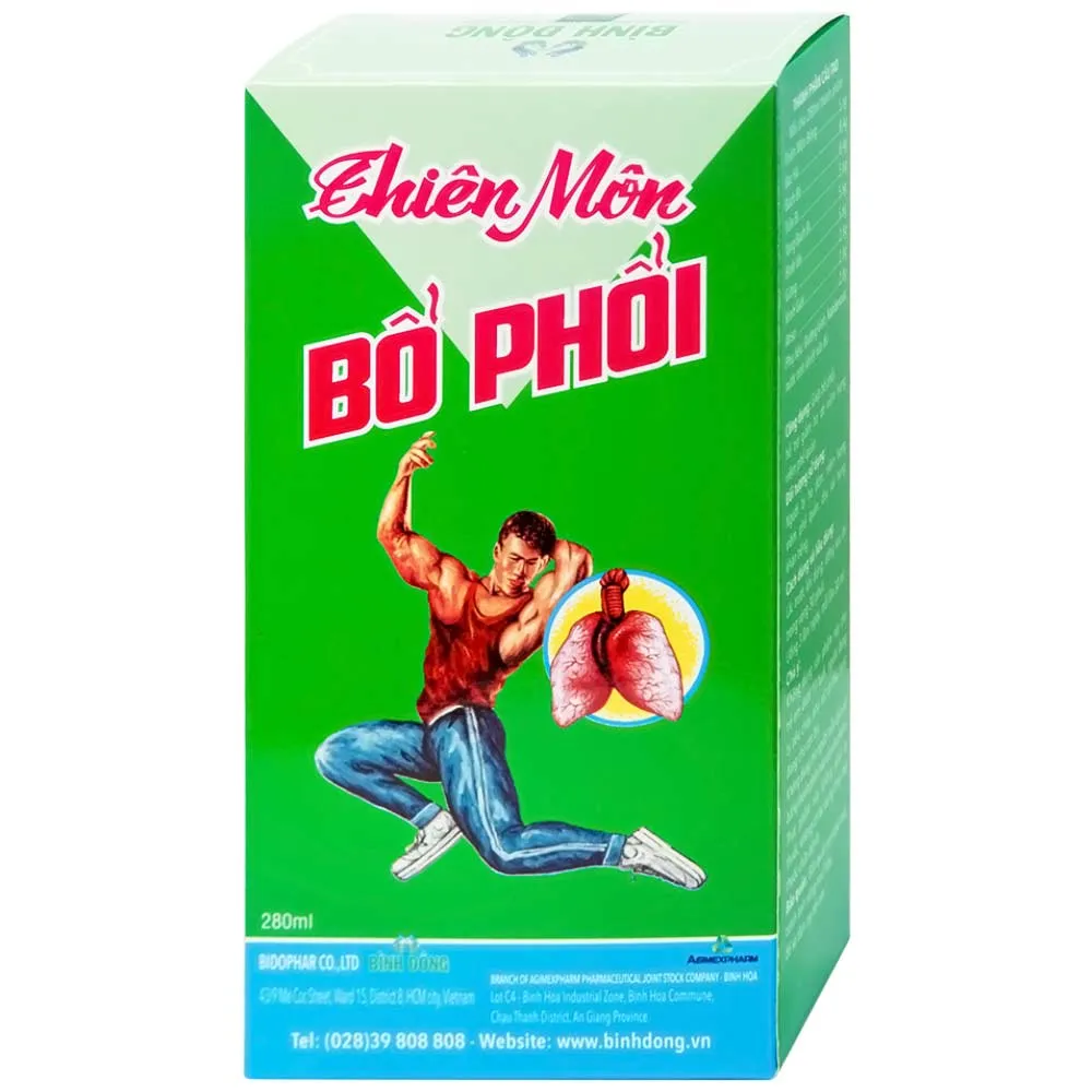 HỖ TRỢ GIẢM HO THIÊN MÔN BỔ PHỔI BÌNH ĐÔNG 280ML 2