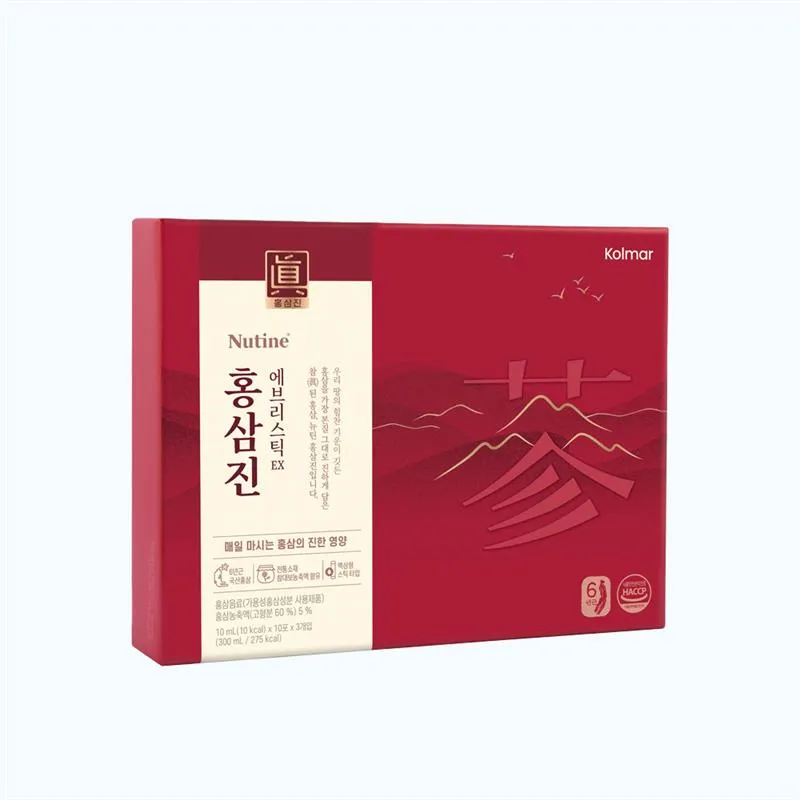Hồng sâm cô đặc HONGSAMJIN EVERYSTICK EX hỗ trợ bồi bổ cơ thể (3 hộp x 10 gói) 2