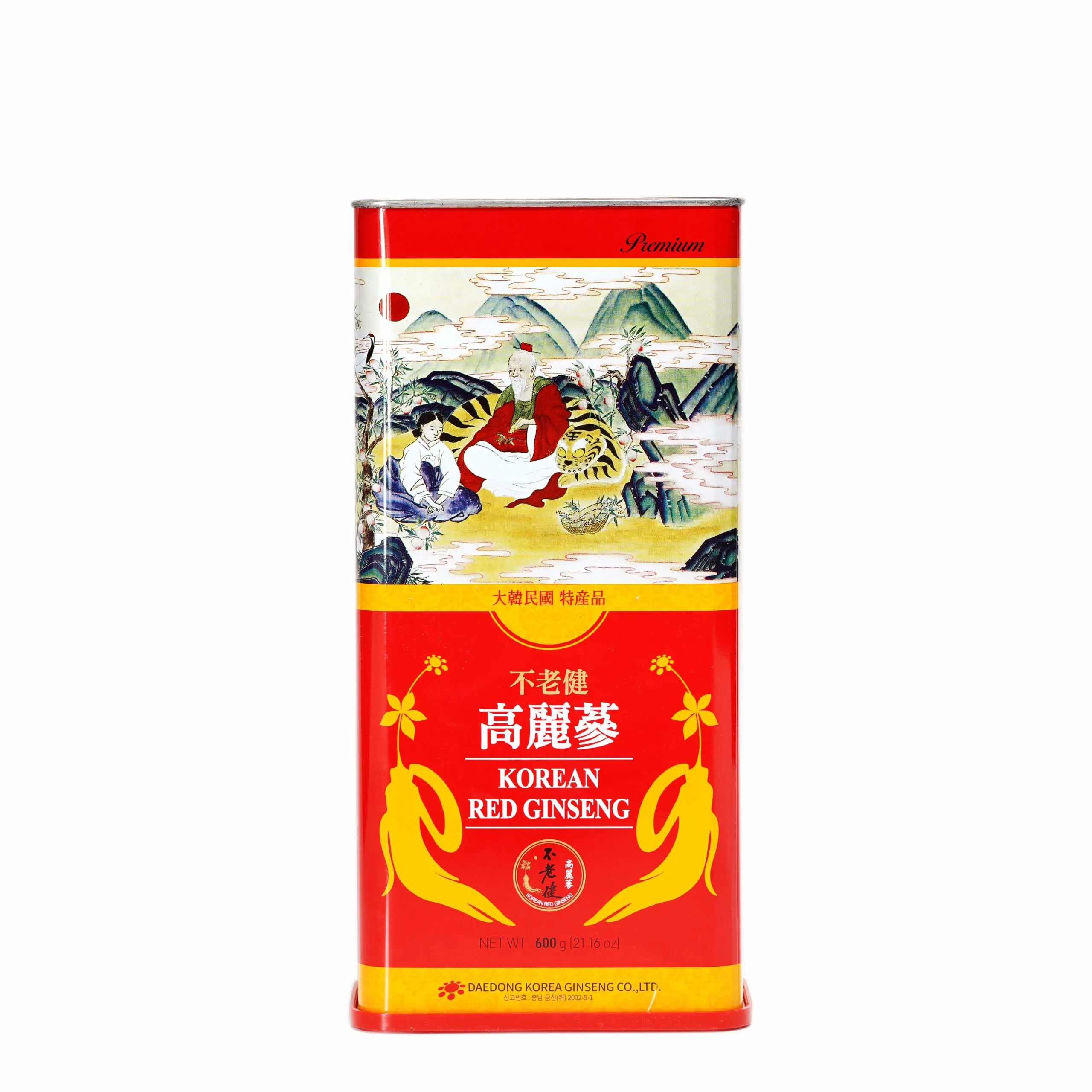 Hồng sâm củ khô Daedong Korea Red Ginseng Premium 600gr (20 củ Special)