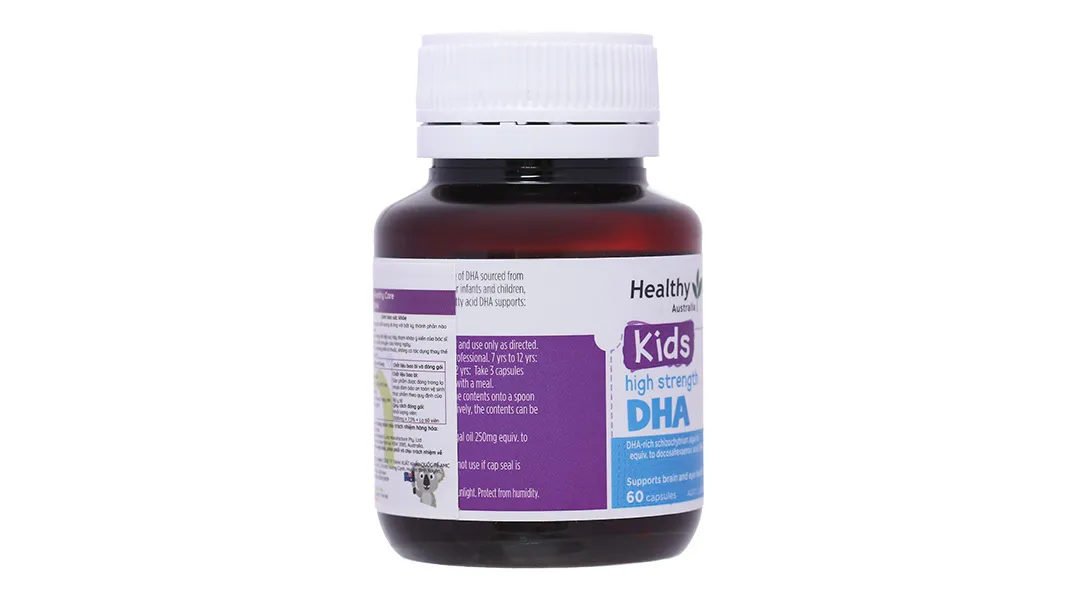 Healthy Care Kids High Strength Dha hộp 60 viên 4