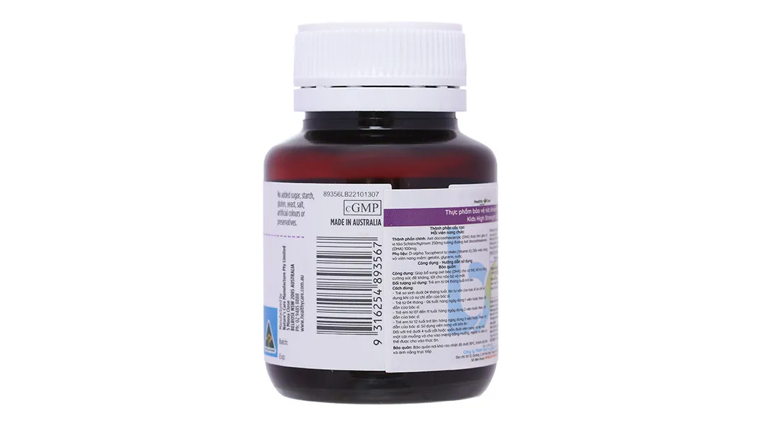 Healthy Care Kids High Strength Dha hộp 60 viên 5