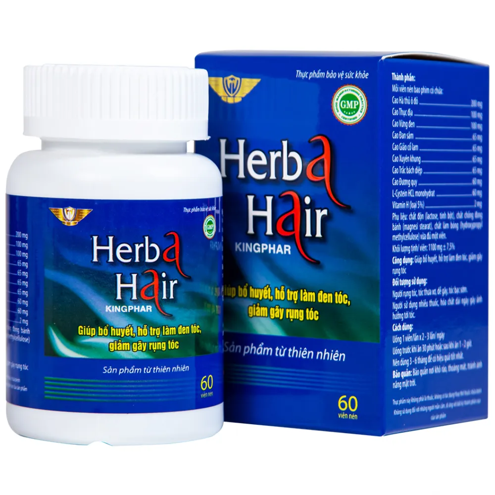 HERBA HAIR KINGPHAR NEW 60V