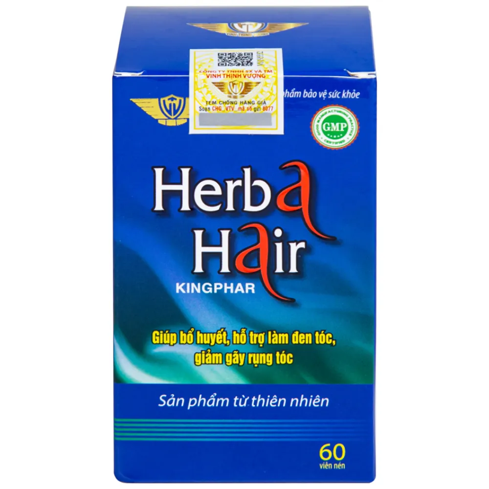 HERBA HAIR KINGPHAR NEW 60V 10