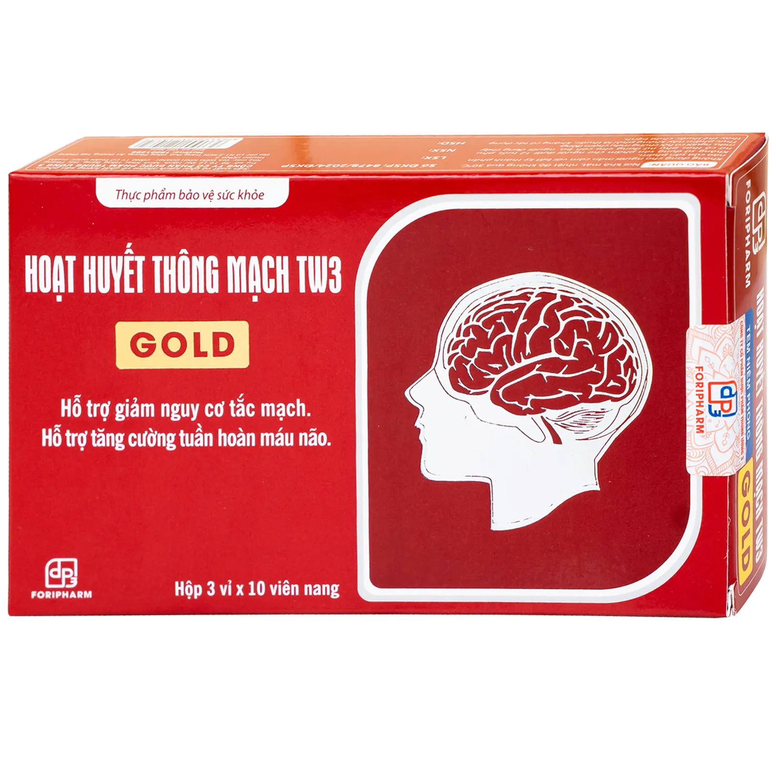 HOẠT HUYẾT THÔNG MẠCH GOLD TW3 3X10 6