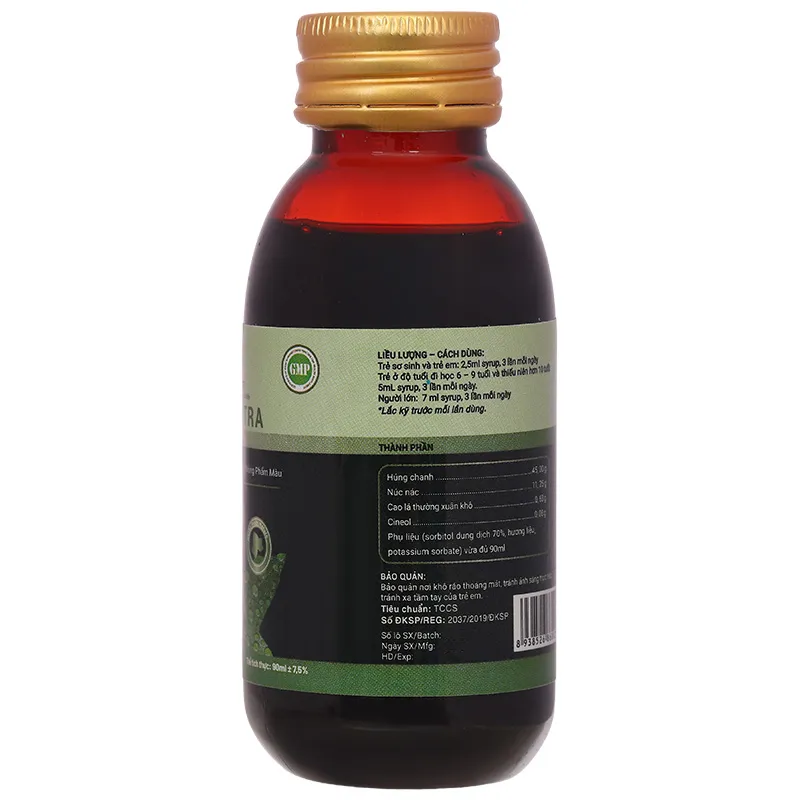 Ivy Extra hỗ trợ giảm ho, long đờm chai 90ml 14