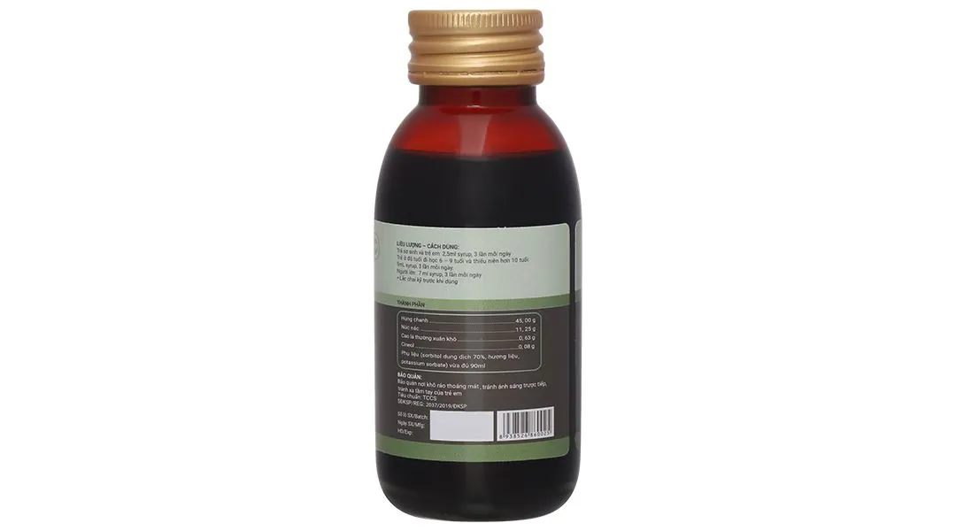 Ivy Extra hỗ trợ giảm ho, long đờm chai 90ml 29