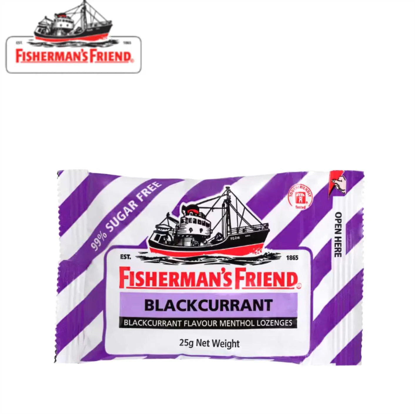 Kẹo con tàu Fisherman's Friend vị khuynh diệp (25g)