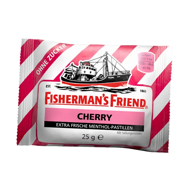 Kẹo con tàu Fisherman's Friend vị cherry (25g)