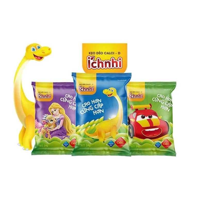 Kẹo dẻo Calci-D Ích Nhi Nam Dược 24g 2