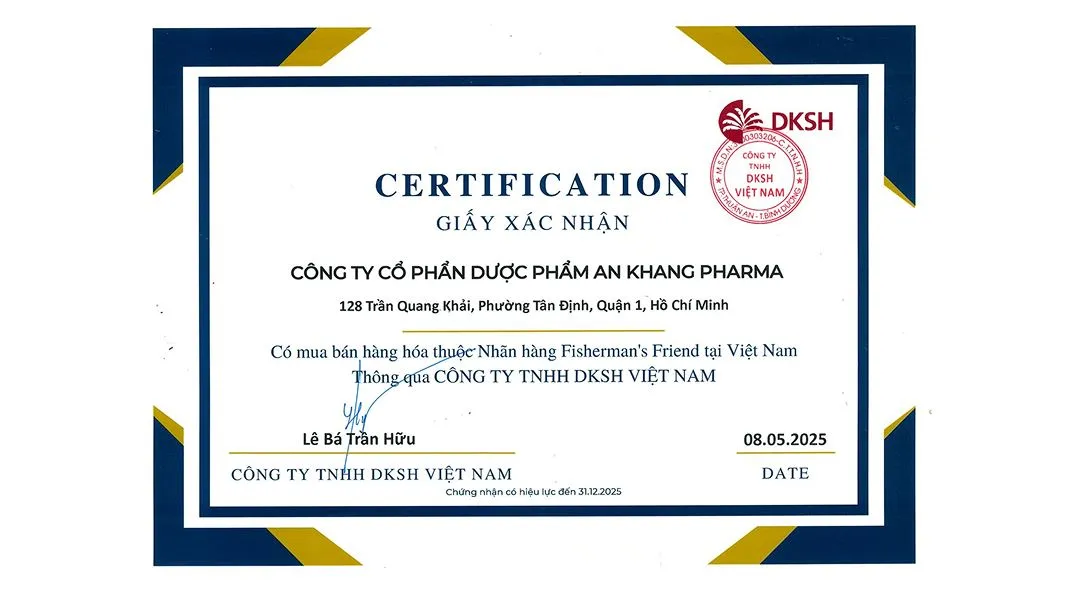 Kẹo Fisherman's Friend Hương Bạc Hà gói 25g 6