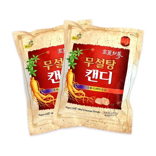 Kẹo hồng sâm không đường Hàn Quốc 500g 3