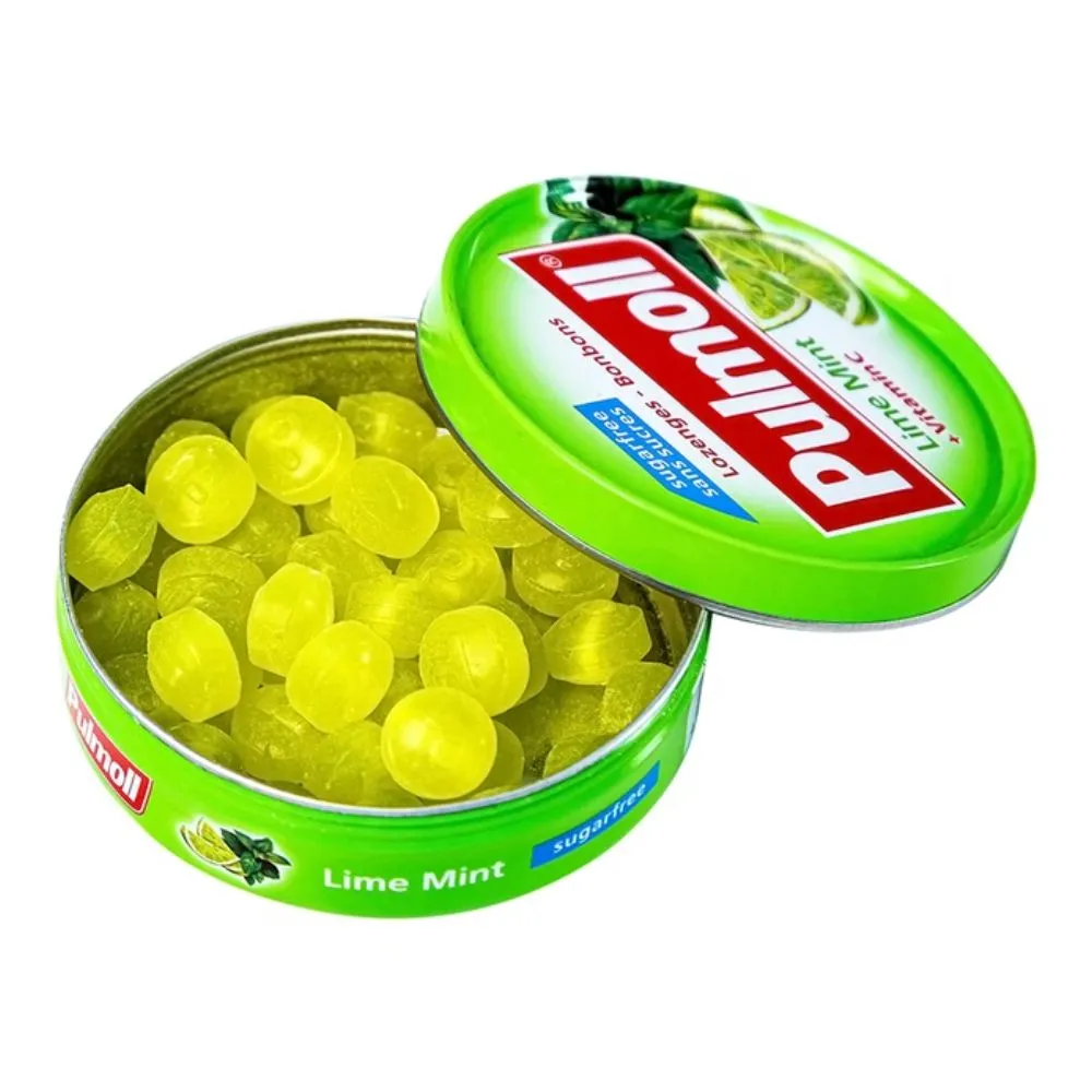 Kẹo ngậm không đường Pulmoll Lime Mint vị chanh bạc hà hỗ trợ bổ sung vitamin C cho cơ thể (45g) 4