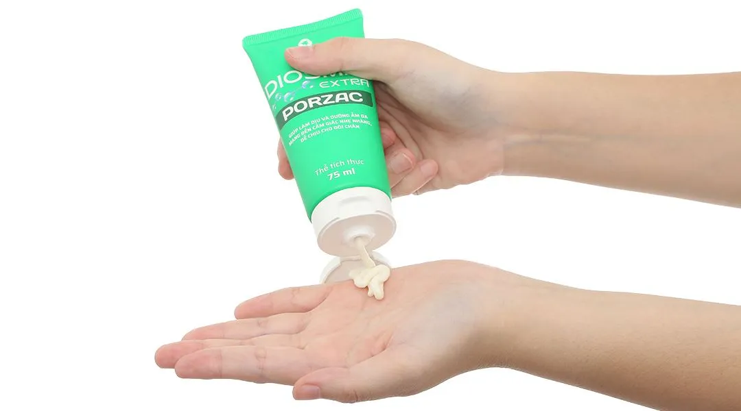 Kem bôi Diosmin Extra Porzac tuýp 75ml 17