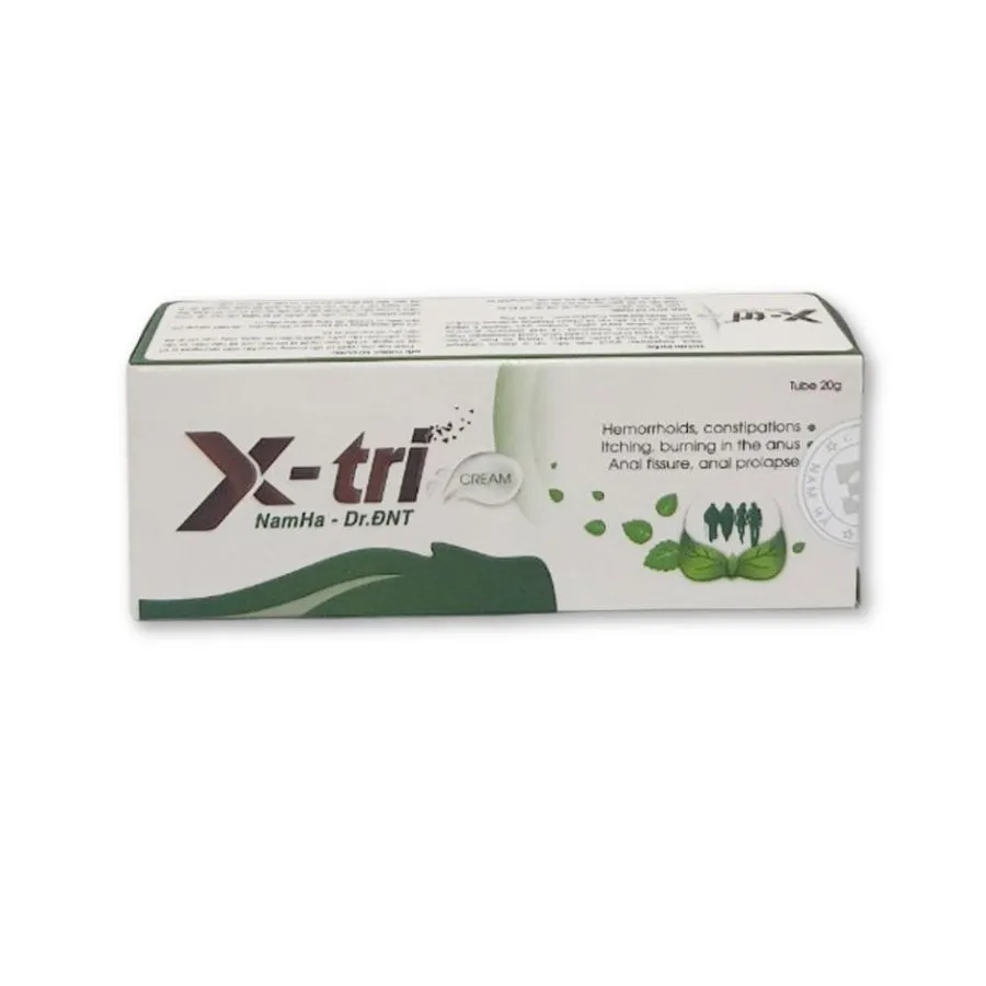 Kem bôi X-tri Nam Hà hậu môn, hỗ trợ trị trĩ (20g) 3