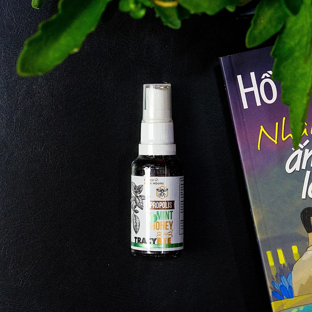 KEO ONG GIÚP GIẢM VIÊM HỌNG TRACYBEE PROPOLIS MINTHONEY 30ML 12