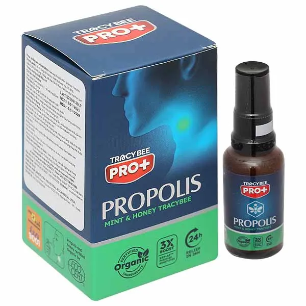 Keo Ong Propolis Mint & Honey Tracybee 30ml