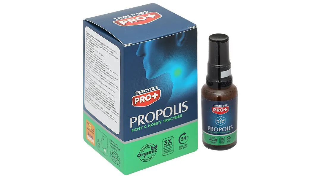 Keo Ong Propolis Mint & Honey Tracybee 30ml 2