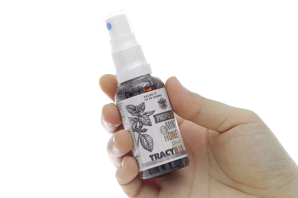 Keo Ong Propolis Xịt Bạc Hà chai 30ml 5