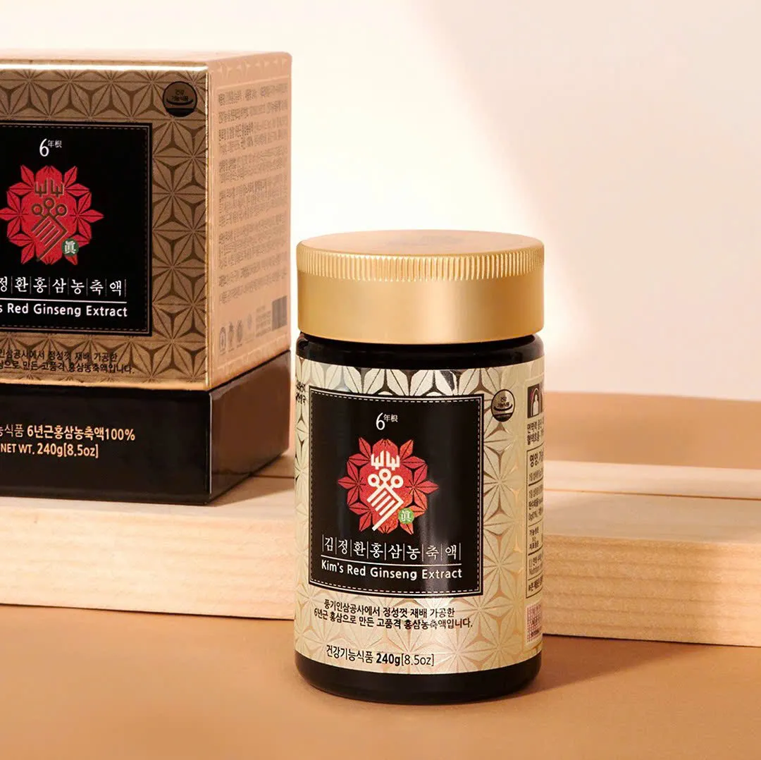 Kim's Red Ginseng Extract 240gr - Cốt Hồng Sâm Nguyên Chất 240g