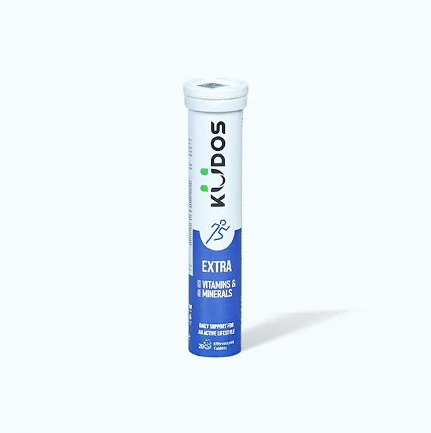 Kudos Extra High Dose Vitamins & Minerals (Tuýp 20 viên) bổ sung năng lượng