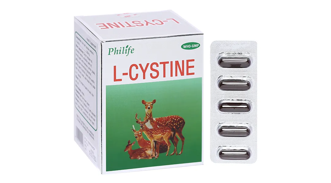 L-Cystine Philife hộp 60 viên 2