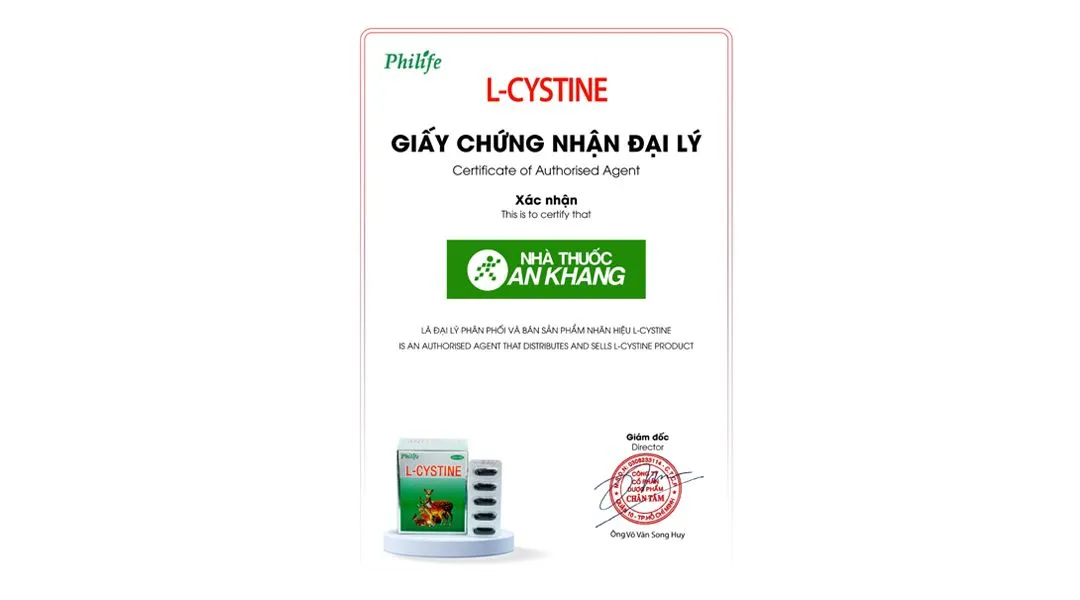 L-Cystine Philife hộp 60 viên 7