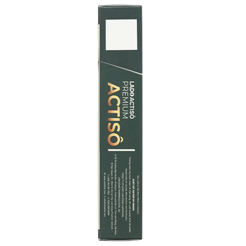 Lado Actisô Premium Actisô hỗ trợ bảo vệ gan hộp 10 gói x 15ml 4