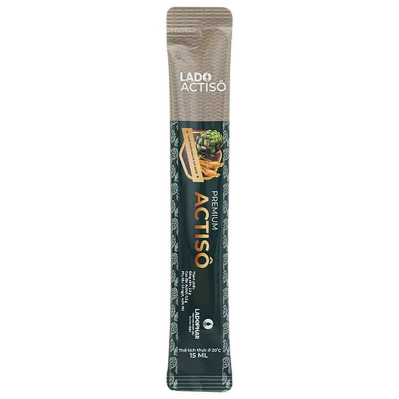 Lado Actisô Premium Actisô hỗ trợ bảo vệ gan hộp 10 gói x 15ml 6