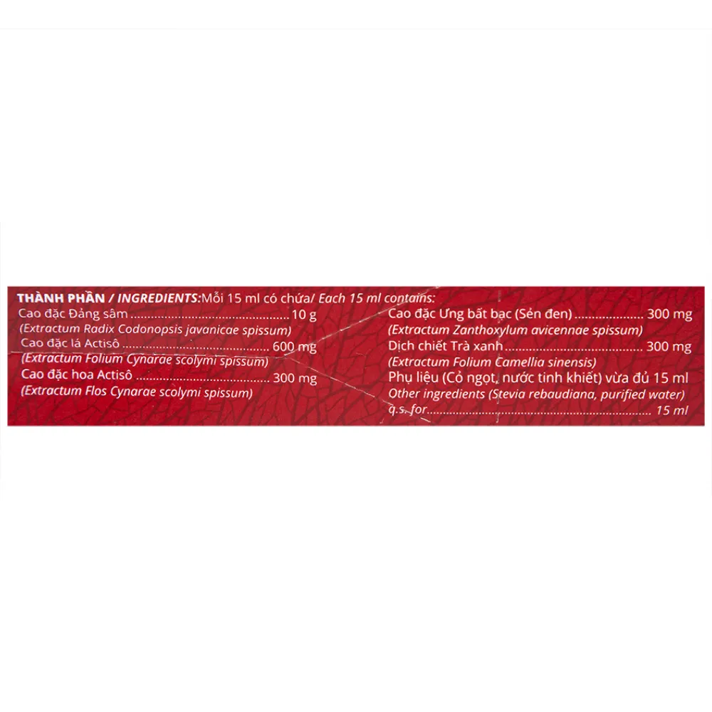 LADODETOX NOSAMIN 10 GÓI X 15ML - HỖ TRỢ GIẢI RƯỢU, BIA, BẢO VỆ TẾ BÀO GAN 15