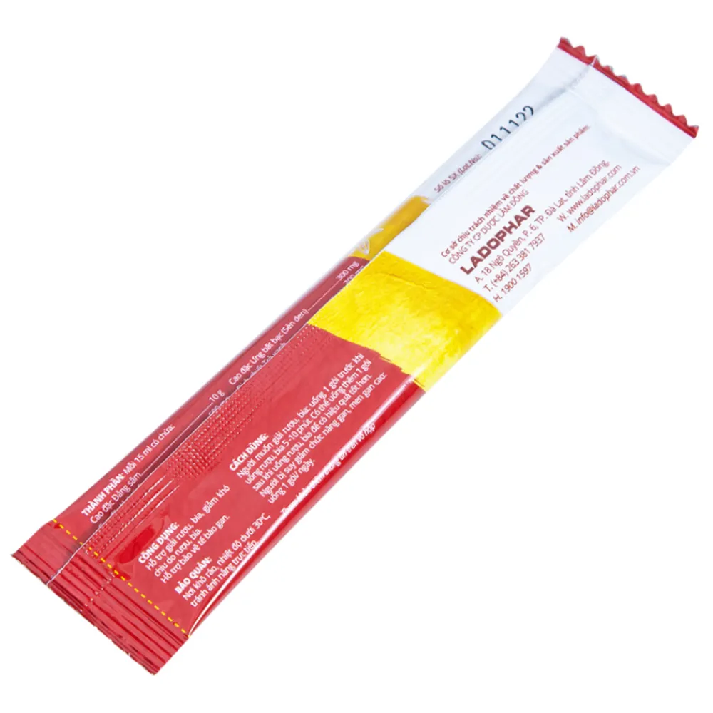 LADODETOX NOSAMIN 10 GÓI X 15ML - HỖ TRỢ GIẢI RƯỢU, BIA, BẢO VỆ TẾ BÀO GAN 9