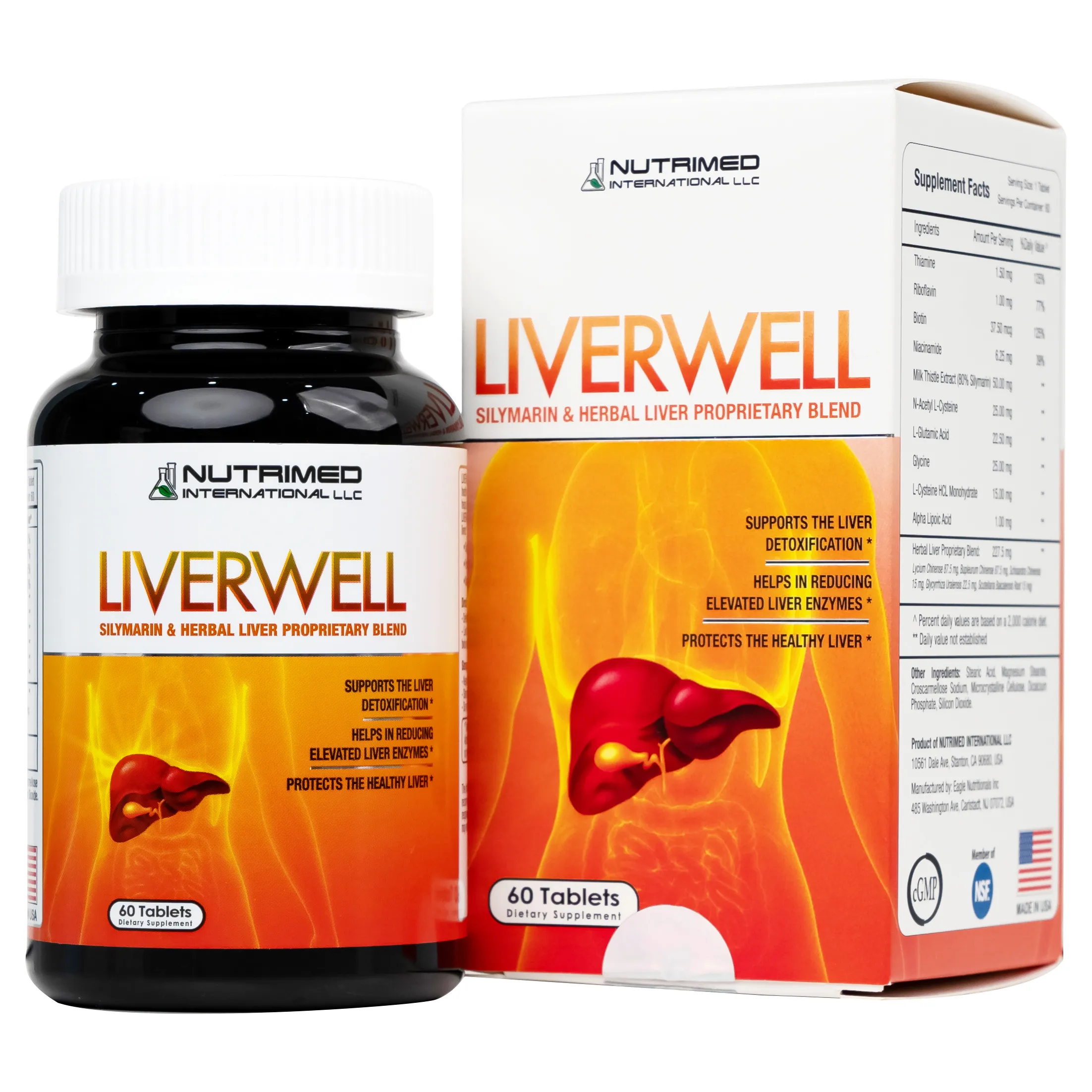 LIVERWELL NUTRIMED 60V