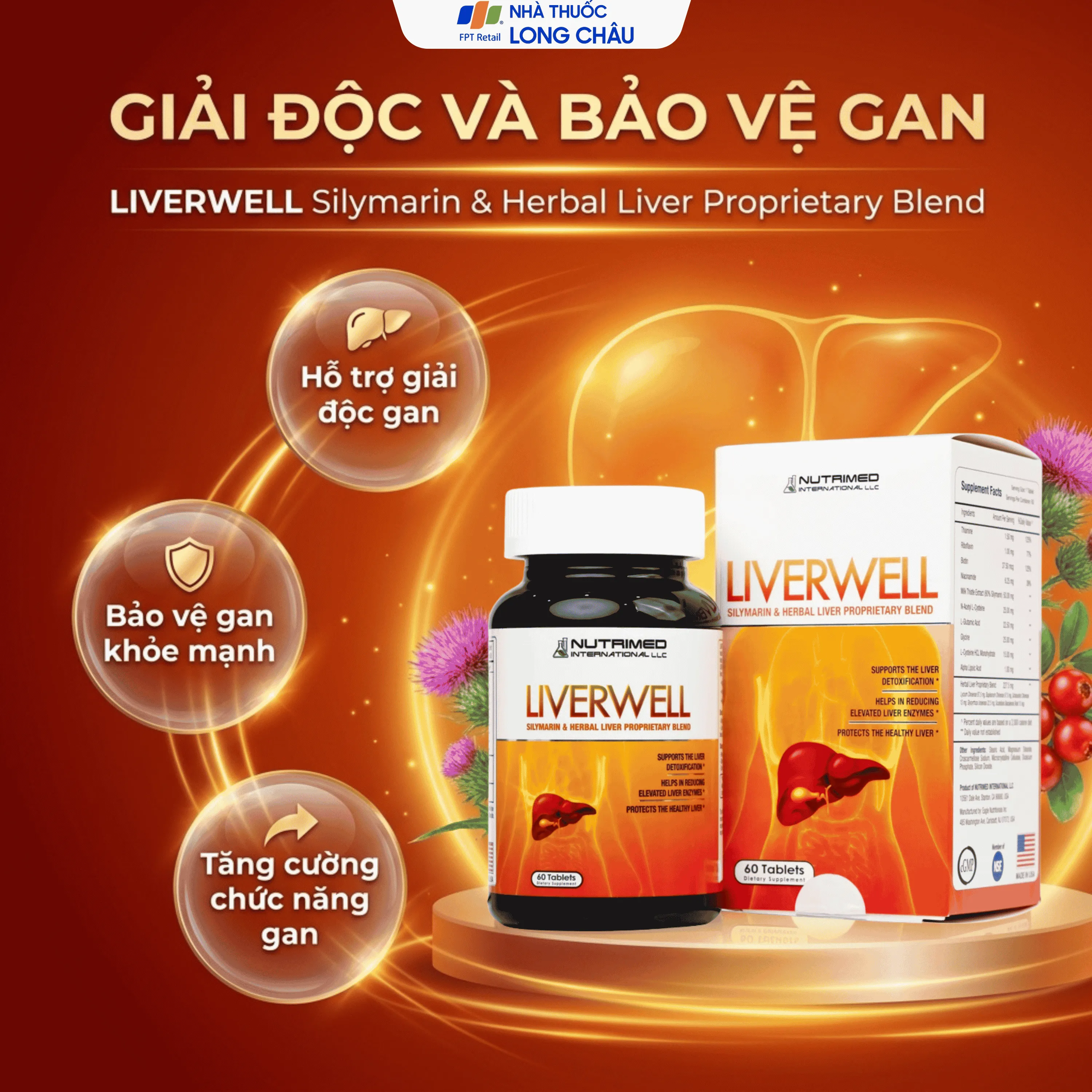 LIVERWELL NUTRIMED 60V 2