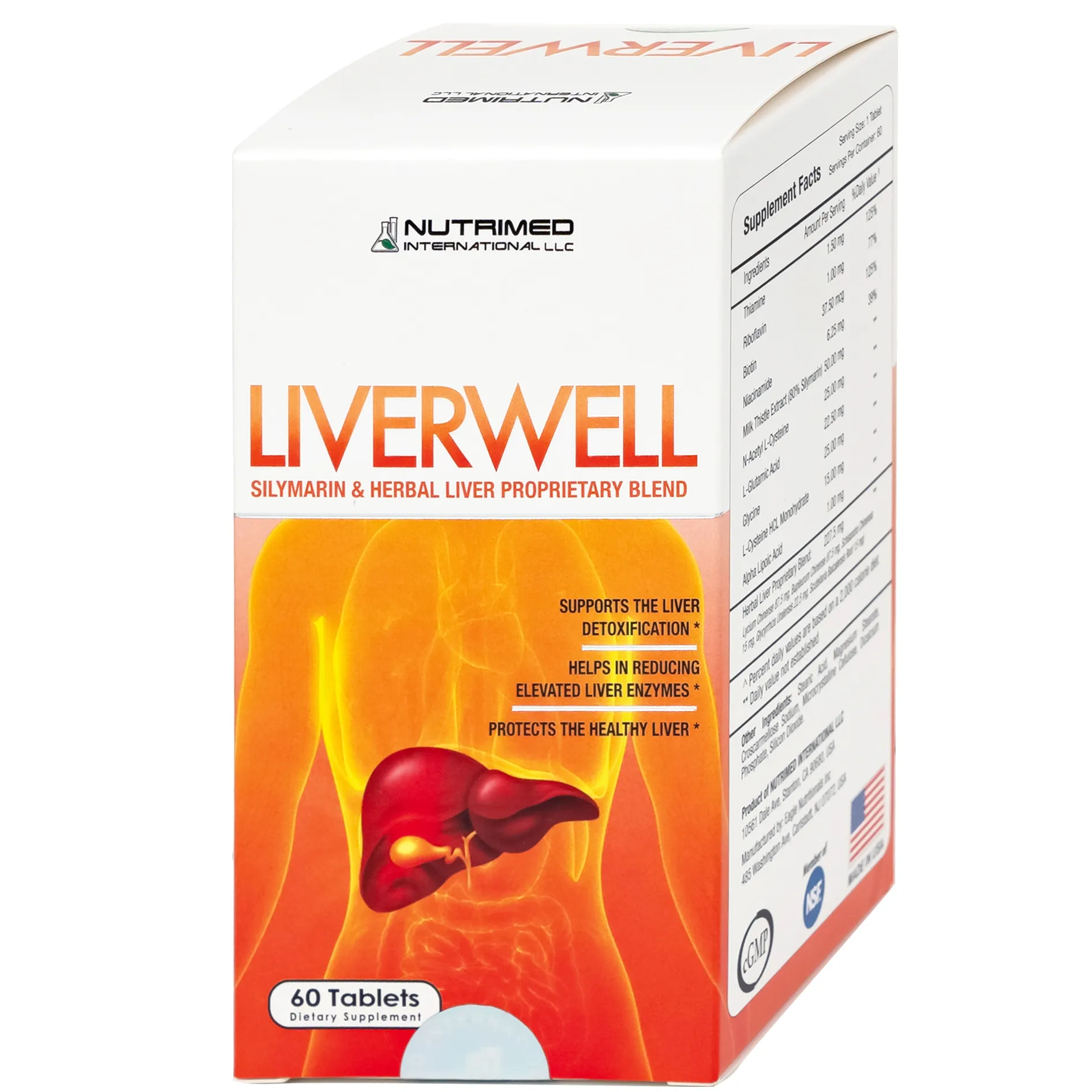 LIVERWELL NUTRIMED 60V 6