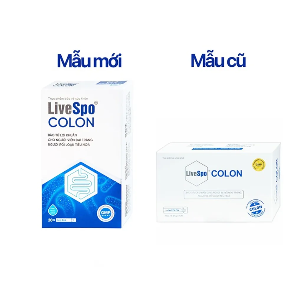 LIVESPO COLON 20 ỐNG X 5ML - BÀO TỬ LỢI KHUẨN CHO NGƯỜI VIÊM ĐẠI TRÀNG 7