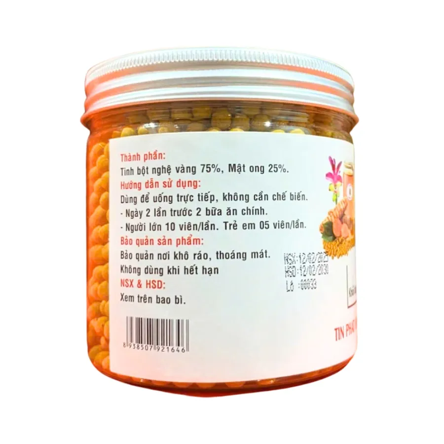 Mật ong nghệ viên vàng Tín Phát (100g) 2