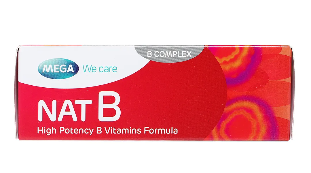 Mega We Care Nat B bổ sung vitamin nhóm B hộp 30 viên 5