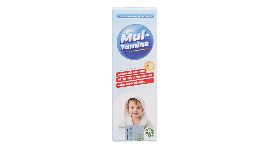 Mul-Tamins hỗ trợ tăng cường sức khỏe chai 20ml 3