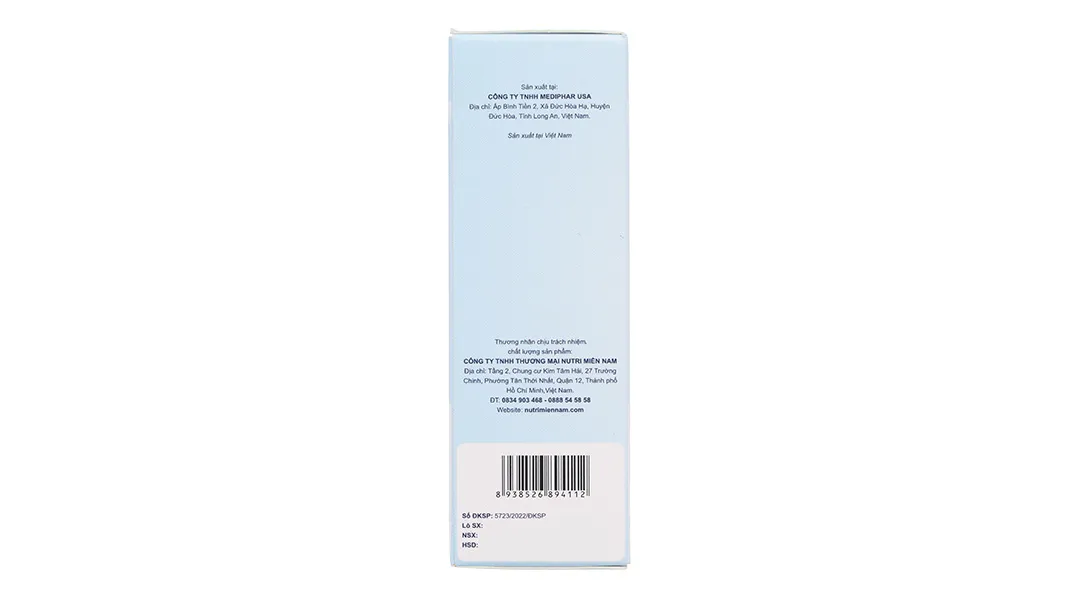 Mul-Tamins hỗ trợ tăng cường sức khỏe chai 20ml 4