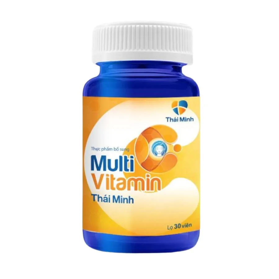 Multi Vitamin C Thái Minh hỗ trợ tăng cường hệ miễn dịch, làm sáng da (Hộp 30 viên) 2