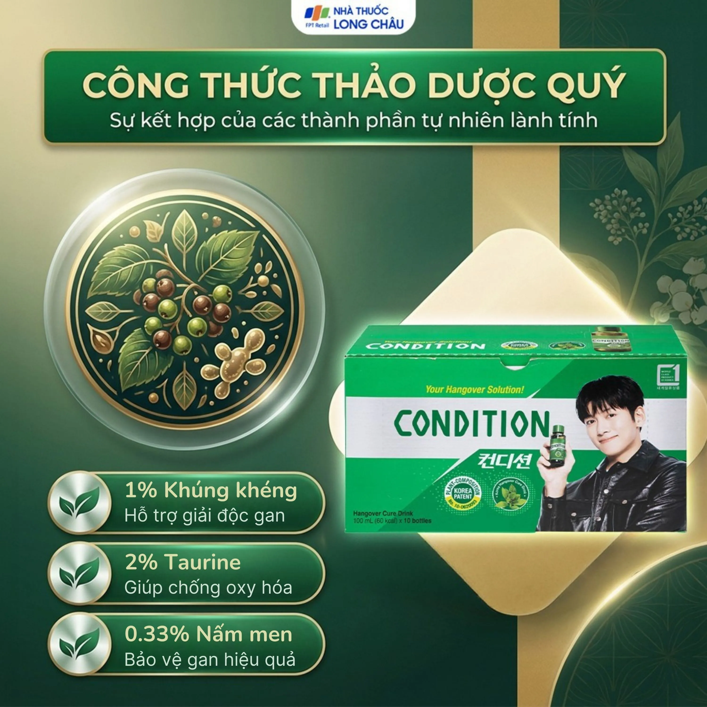 NƯỚC GIẢI RƯỢU CONDITION 100ML 2