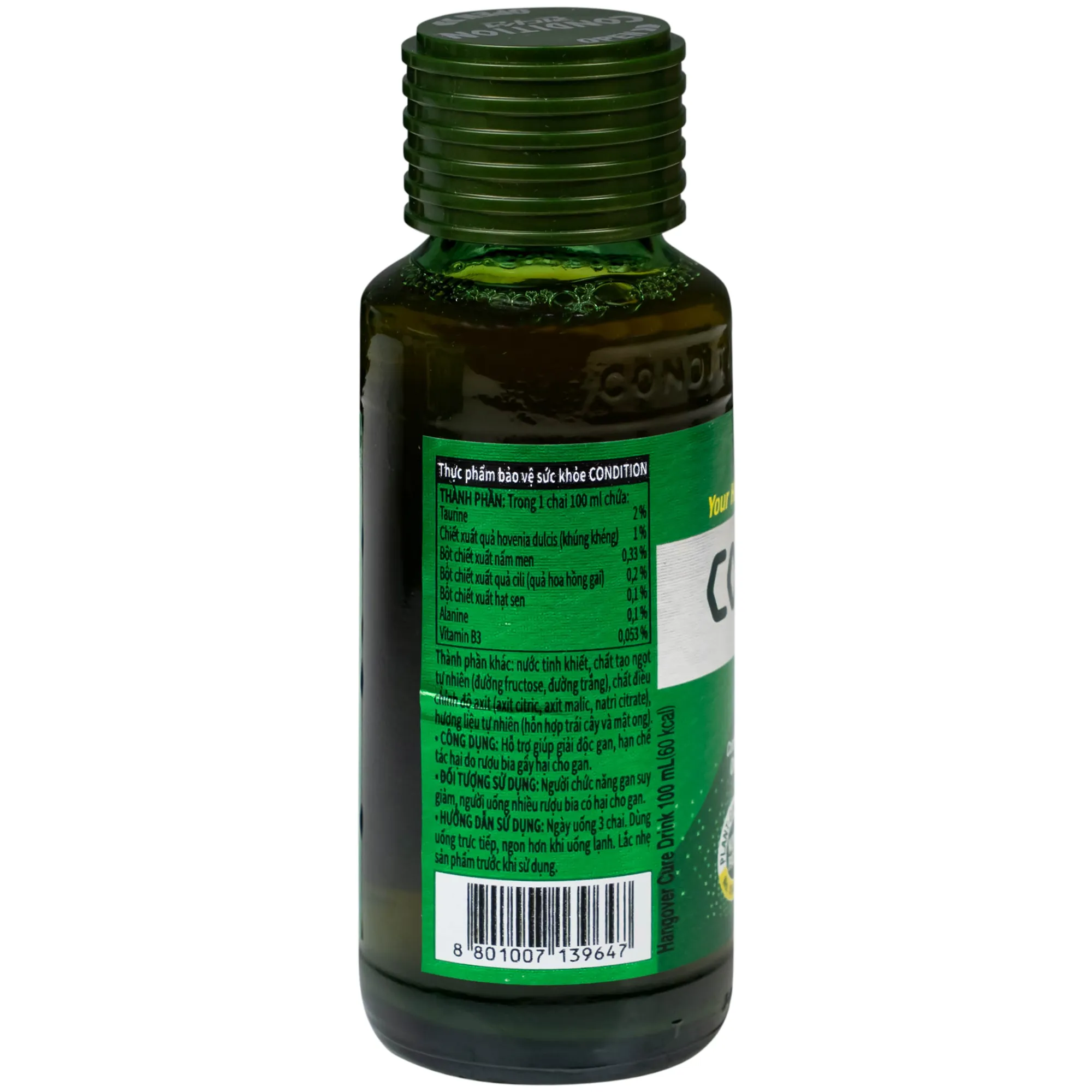 NƯỚC GIẢI RƯỢU CONDITION 100ML 11