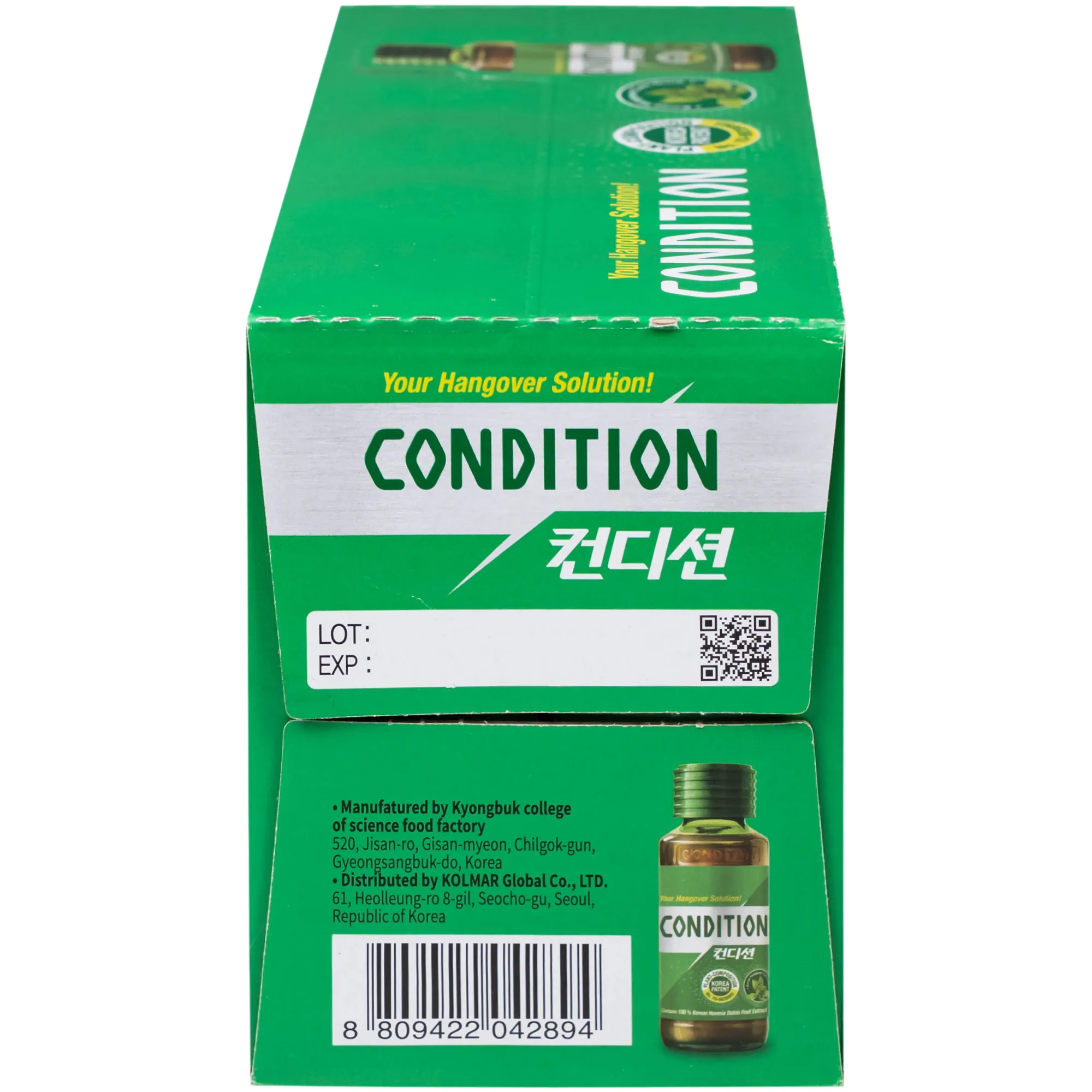 NƯỚC GIẢI RƯỢU CONDITION 100ML 8
