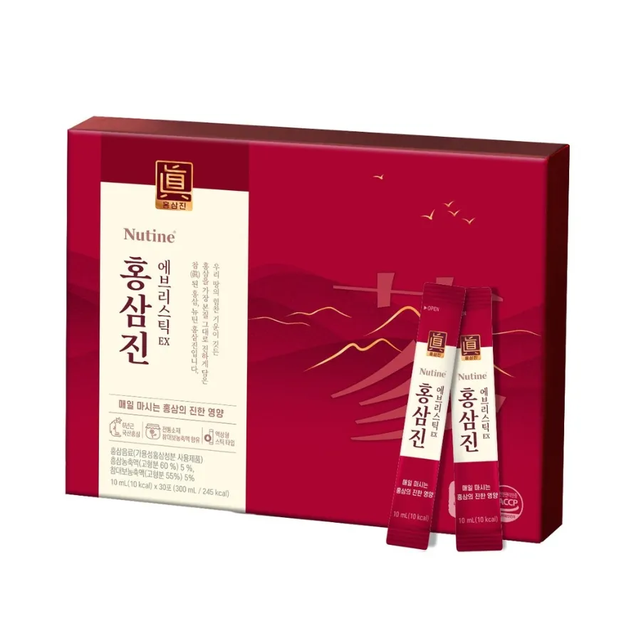 Nước Hồng Sâm Cô Đặc Hongsamjin Everystick EX - 10ml x 30 gói