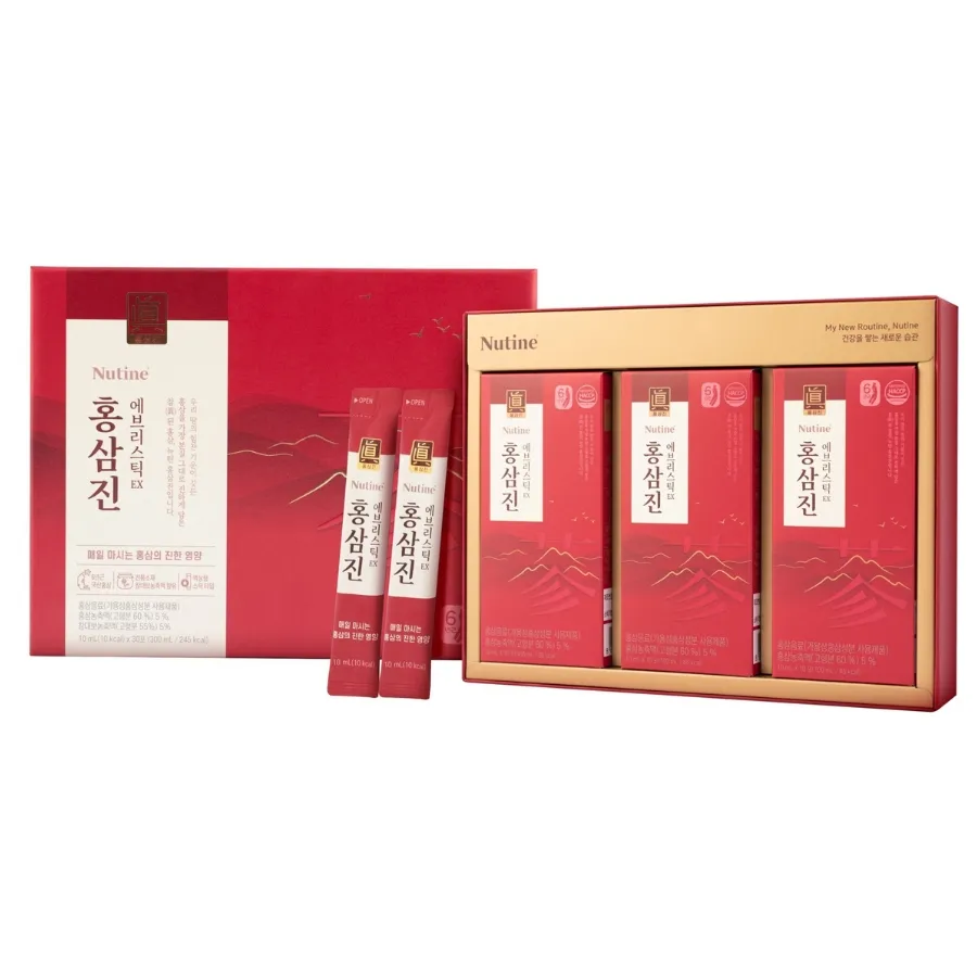 Nước Hồng Sâm Cô Đặc Hongsamjin Everystick EX - 10ml x 30 gói 2