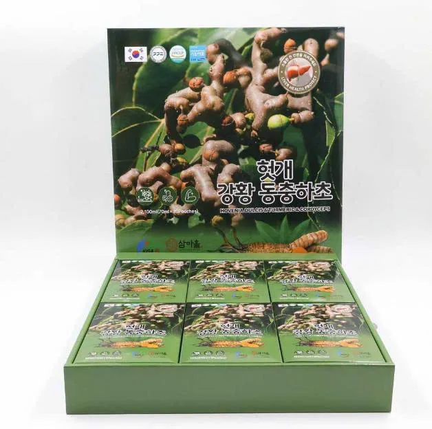 Nước mát gan nghệ vàng đông trùng hạ thảo KGA Hovenia Dulcis Hàn Quốc