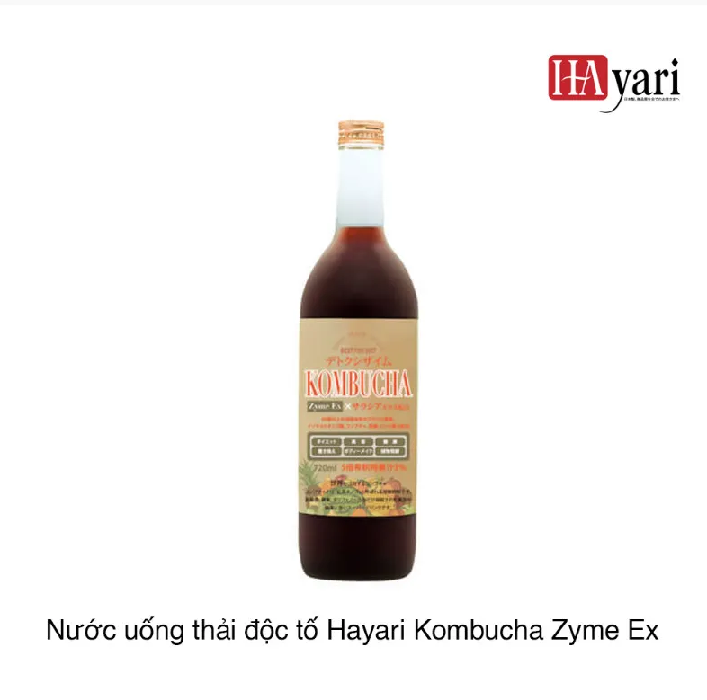 Nước uống ­Detox Kombucha Zyme EX 720ml